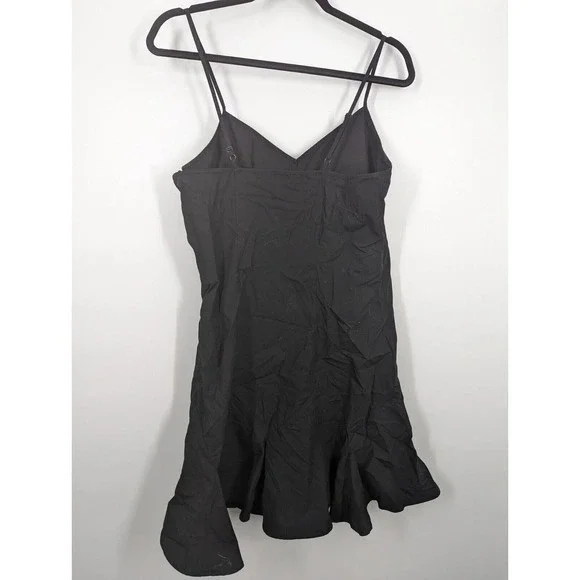 Derek Lam 10 Crosby women 10 Fit n Flare Little Black Dress LBD Cocktail Classic - Picture 5 of 5